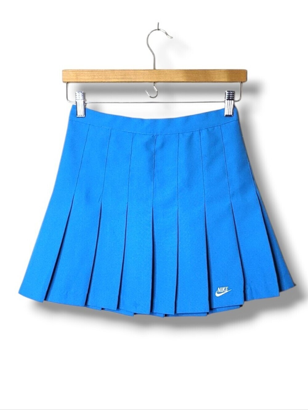 Vintage Y2K Nike Pleated Tennis Skirt Swoosh Size 8